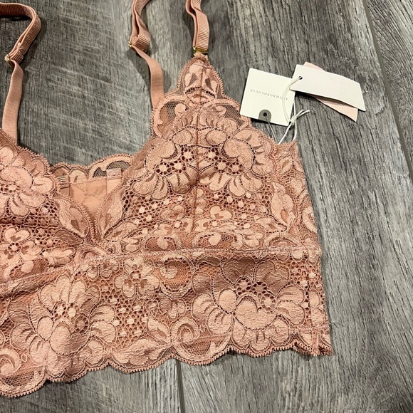 HAH Hot As Hell Pink Lace Bralette - Picture 5 of 16
